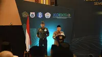 Wakil Presiden Ma'ruf Amin mengukuhkan pengurus Komite Daerah Ekonomi dan Keuangan Syariah (KDEKS) Sulbar (Foto: Liputan6.com/Istimewa)