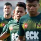 Andik Vermansah dalam sesi latihan jelang melawan PKNS. (Bola.com/Dok. Facebook Kedah FA)