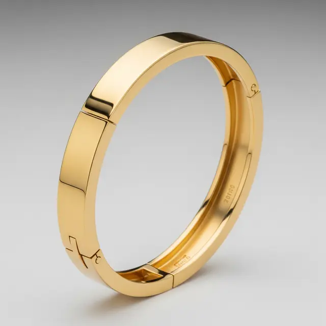 9 Model Gelang Emas 18 Karat Desain Modern, Pilihan Gaya di 2025