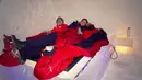 Travelling kebelehan dunia lain, Nadine dan Dimas bermalam di Artic Snowhotel, Finlandia.