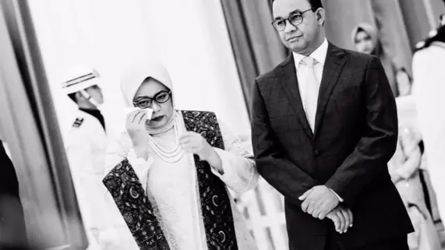 Anies Baswedan dan Fery Farhati