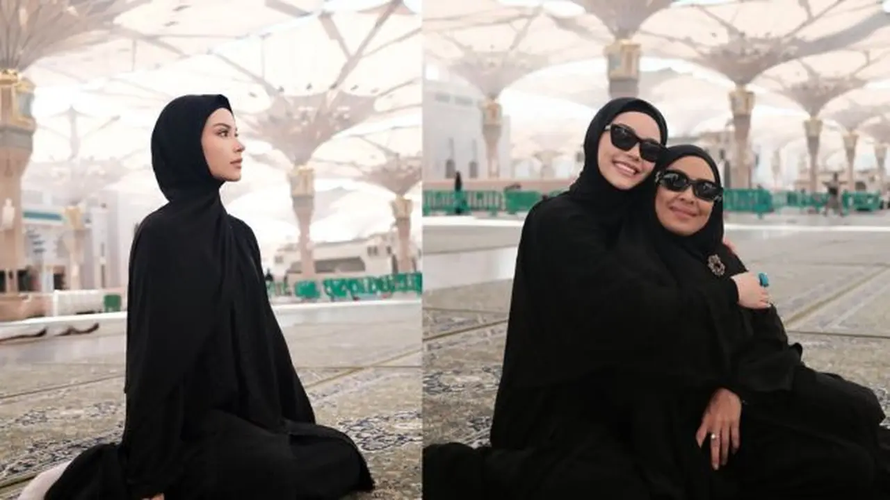 Momen Alyssa Daguise Umrah Bersama Ibu. (instagram/alyssadaguise)