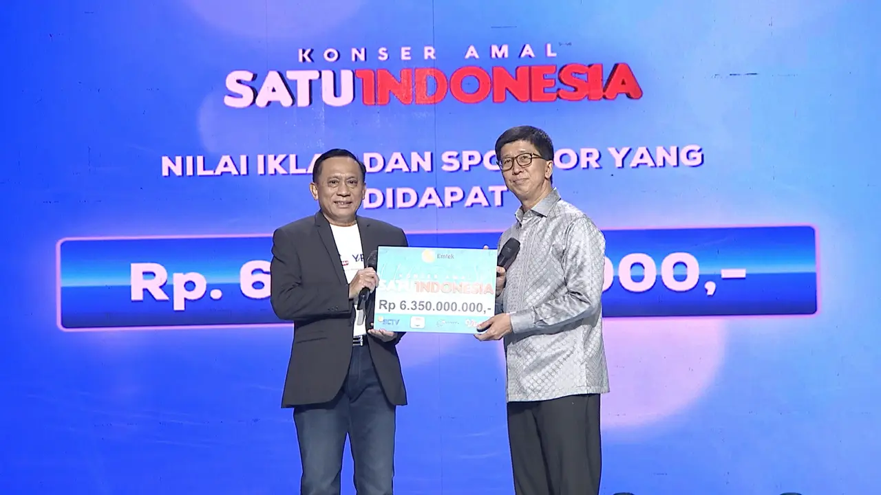 Konser Amal Satu Indonesia oleh Emtek