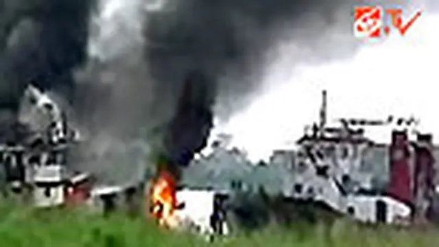 Kapal Anugerah 9 Terbakar, Satu Tewas