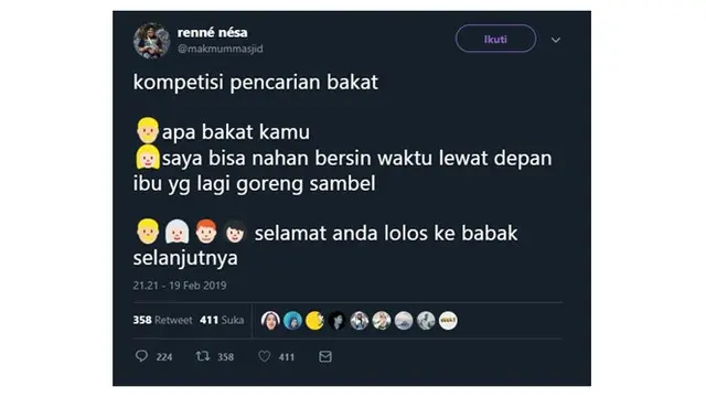 bakat orang indonesia