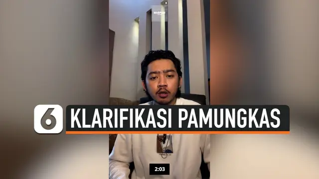 VIDEO: Pamungkas Minta Maaf Setelah Pakai Artwork Tanpa Izin