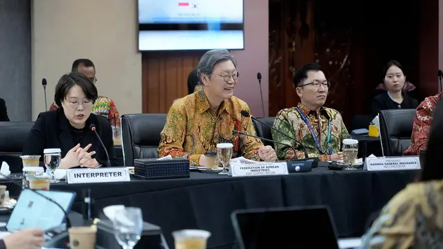 Delegasi bisnis The Federation of Korean Industries (FKI)