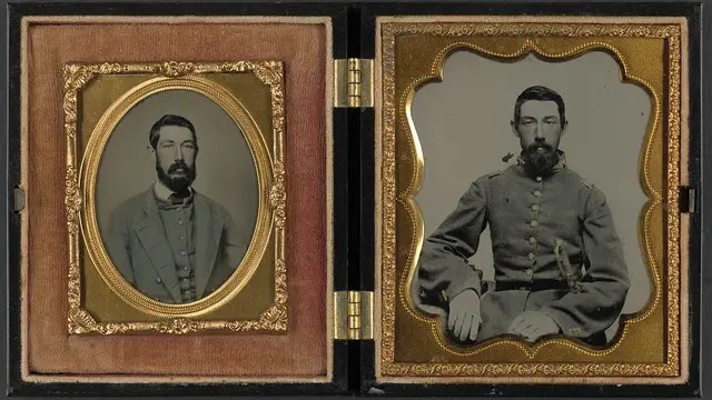 Salah satu hasil fotografi melainotype atau tintypes