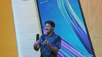 Peluncuran Asus Zenfone 5 di Jakarta, Kamis (17/5/2018). Liputan6.com/ Agustinus Mario Damar