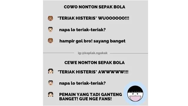 7 Perbedaan Cewek dan Cowok di Berbagai Situasi, Bikin Senyum-Senyum Sendiri