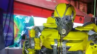 Robot Transformer di Lapangan Puputan Denpasar
