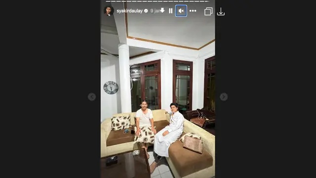 Syakir Daulay Pamer Momen Kembali ke Rumah dan Bertemu Kedua Orangtua usai Disebut Jarang Pulang. (instagram.com/syakirdaulay)