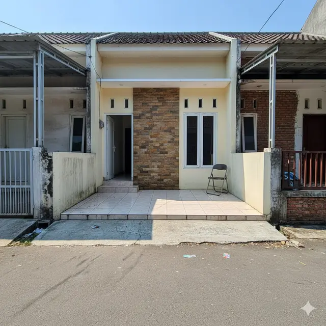Model Rumah Kecil dengan Teras Mungil