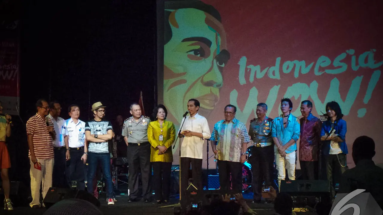 Ini Komentar Jokowi Usai Dibuatkan Lagu oleh Slank