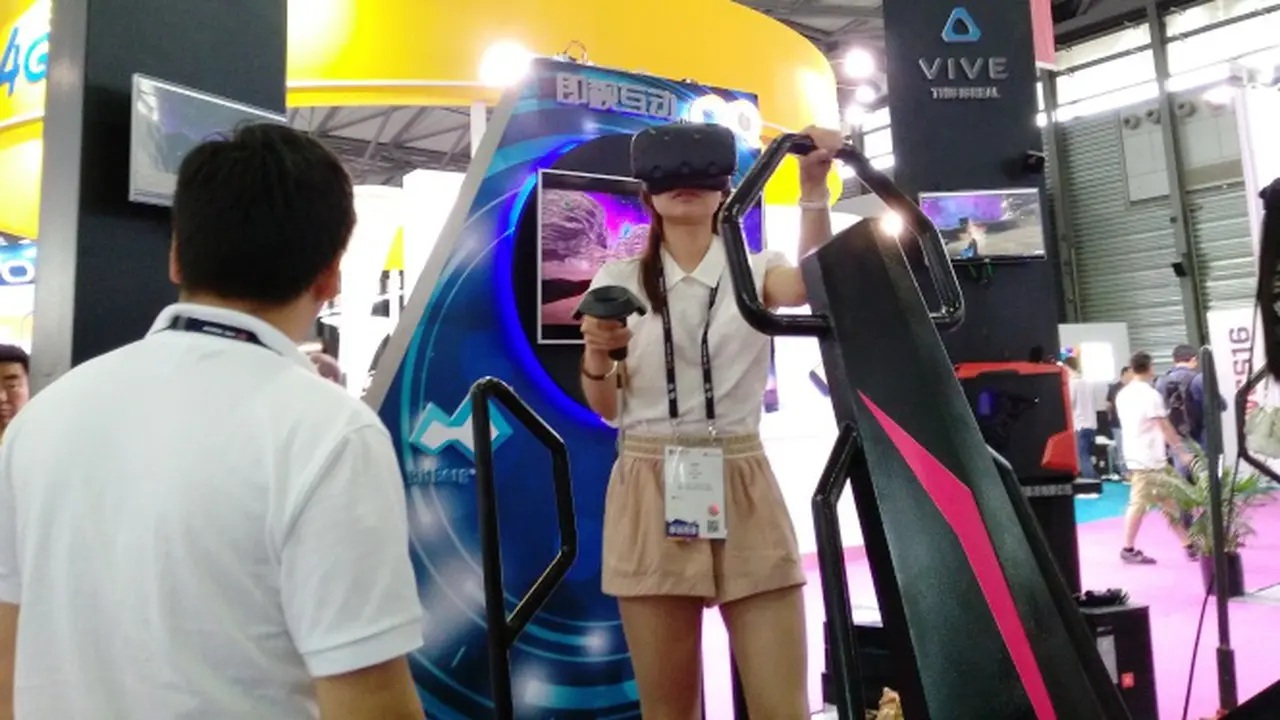 HTC Vive di MWC Shanghai 2016