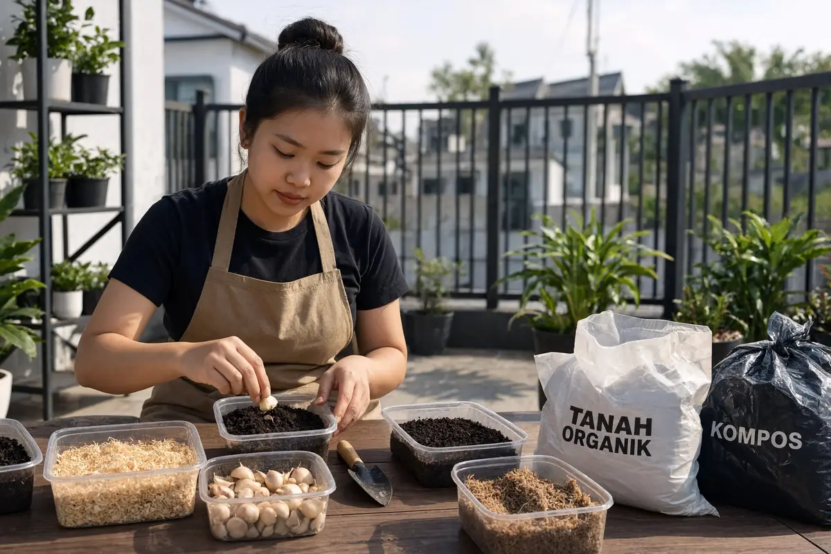 Menanam Bawang Putih
