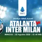 Atalanta vs Inter Milan (Liputan6.com/Abdillah)