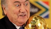 Sepp Blatter Resign (AP)
