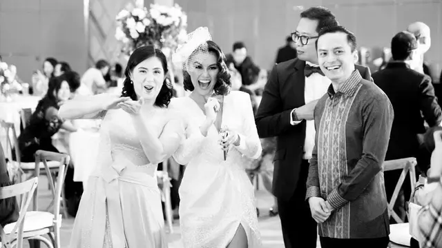 7 Gaya Agnez Mo Kondangan di Pernikahan Greysia Polii Ini Curi Perhatian