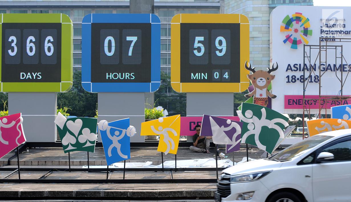 PHOTO: Sambut Asian Games 2018, Karakter Cabang Olahraga ...