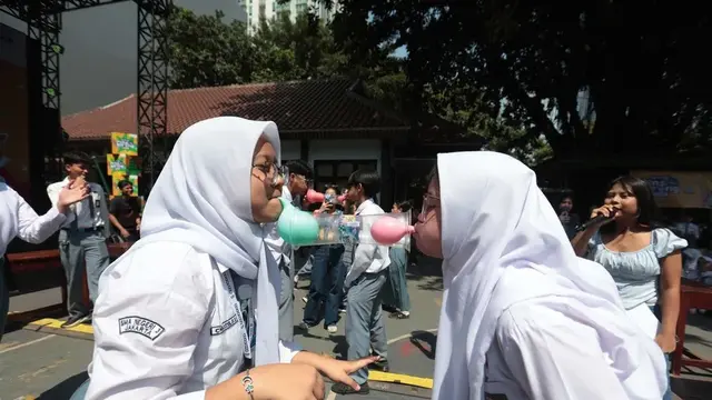 Permainan interaktif di KapanLagi Pensi Bareng 2026 - © KapanLagi.com/Budy Santoso