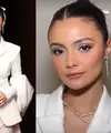 Tampilan cantik Amanda Rawless sukses jadi pusat perhatian saat gala premiere Laura. [@amandarawles]