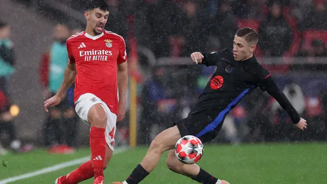 Drama Sembilan Gol, Barcelona Permalukan Benfica 5-4