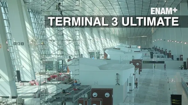 Wajah baru bandara Soekarno Hatta, Terminal 3 Ultimate di gadang-gadang lebih besar dari Changi Singapura. 