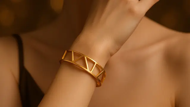 Gelang Emas Minimalis Tapi Mewah