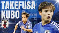 Ilustrasi - Takefusa Kubo Timnas Jepang (Bola.com/Adreanus Titus/Geaby Fadhilatu Sholikha)