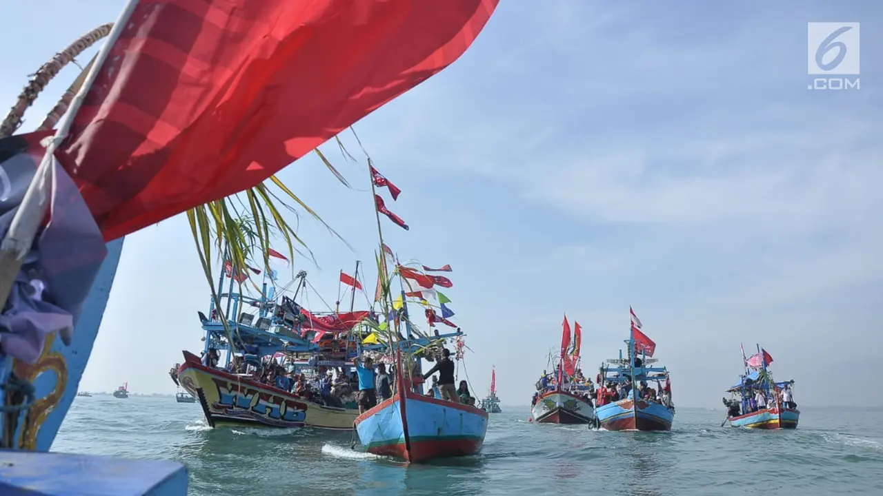 Ikan Tangkapan Melimpah, Nelayan Kendal Pesta Laut Bahari