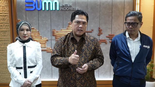 Menteri Badan Usaha Milik Negara (BUMN) Erick Thohir memastikan akan memindahkan Depo Pertamina Plumpang ke tanah milik Pelindo