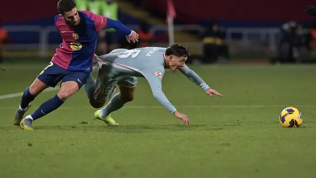 Barcelona patahkan mimpi Spanyol dengan dua gol krusial di akhir pertandingan