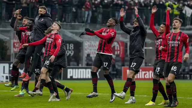Foto: AC Milan Comeback dan Melaju ke Perempatfinal Coppa Italia usai Singkirkan Genoa yang Dibesut Andriy Shevchenko