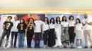 Konferensi pers AADC 2 di Jakarta, Senin (25/4). Senjata pertama AADC 2 untuk menarik penonton adalah faktor kedekatan. (Liputan6.com/Herman Zakharia)