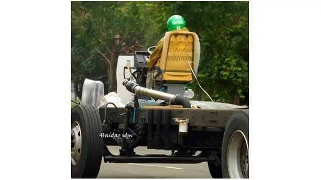 6 Kendaraan Nyeleneh Pengemudi Ojek Online Ini Bikin Geleng Kepala