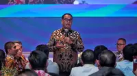 Menteri Perhubungan Budi Karya Sumadi mendorong anggota Indonesia National Shipowners Association (INSA) untuk menjadikan Indonesia sebagai hub laut di Asia Tenggara. (Dok. Kemenhub)