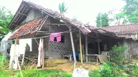Kondisi Mak Erom, nenek 97 tahun yang hidup sebatang kara di sebuah gubuk reyot di Kabupaten Bogor (Liputan6.com/Achmad Sudarno)