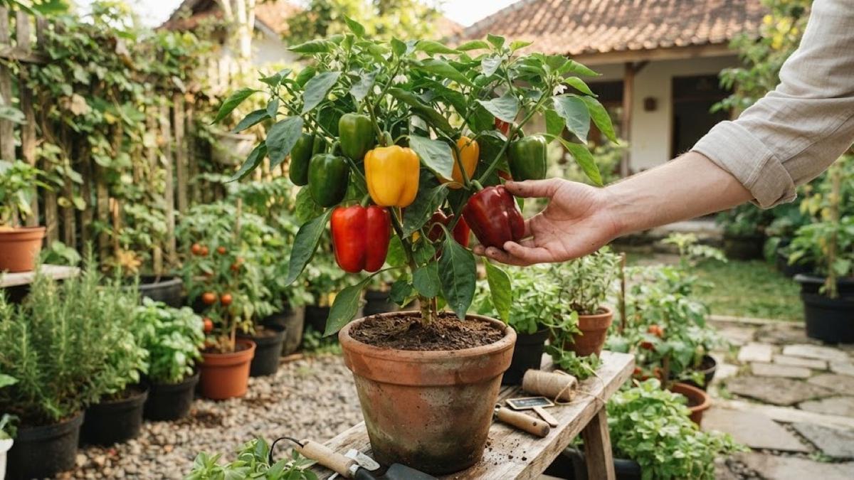 Cara Menanam Paprika dari Biji di Pot untuk Pekarangan Rumah agar Cepat Berbuah