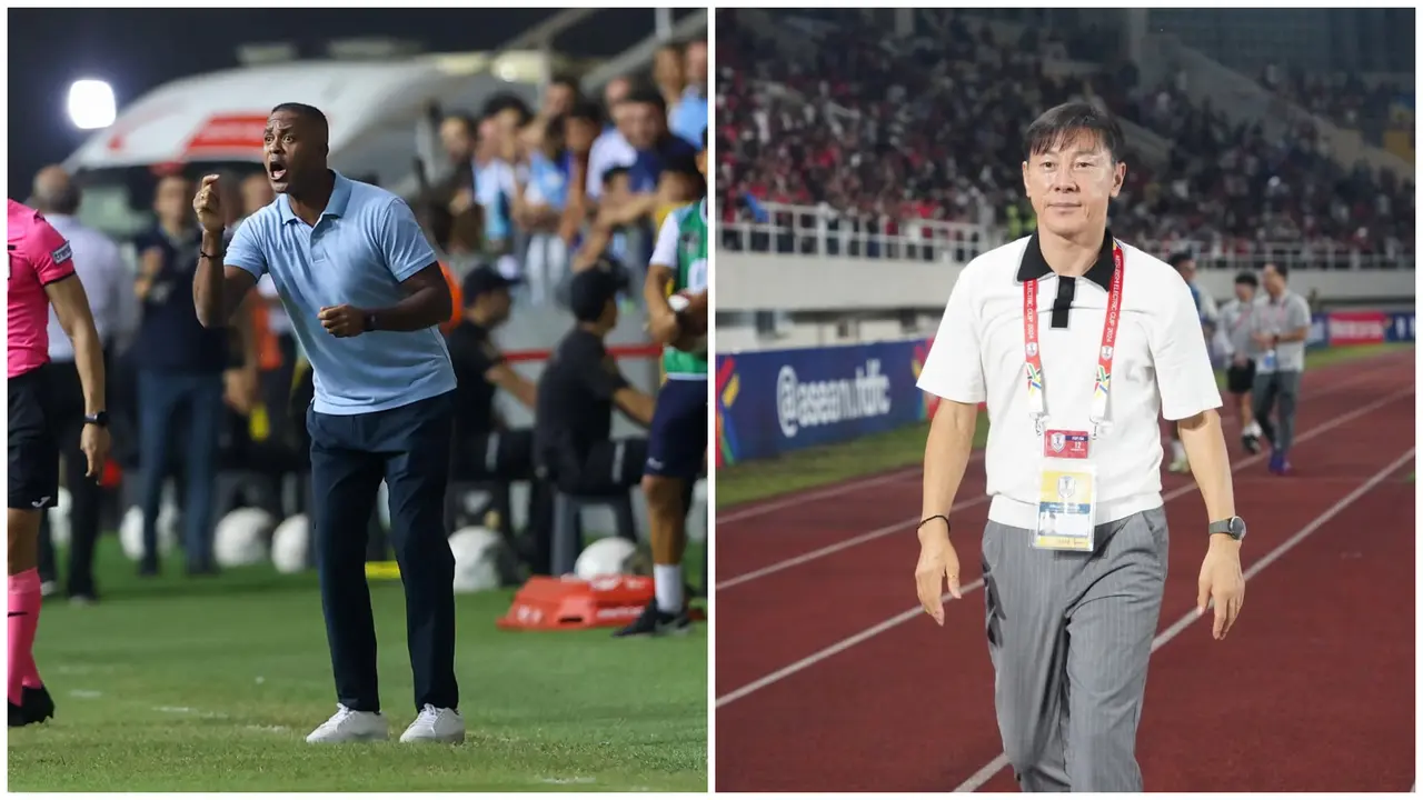 Patrick Kluivert dan Shin Tae-yong