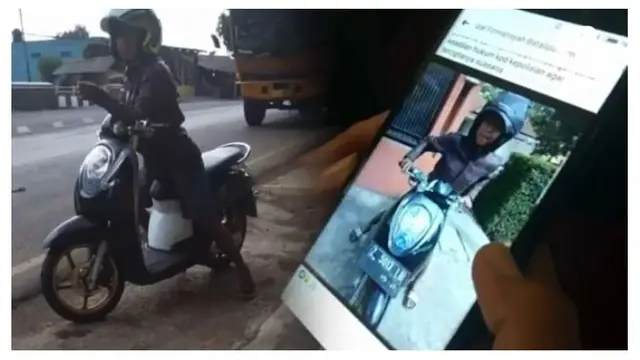 Terduga pelaku pelemparan sperma di Tasikmalaya, Jawa Barat