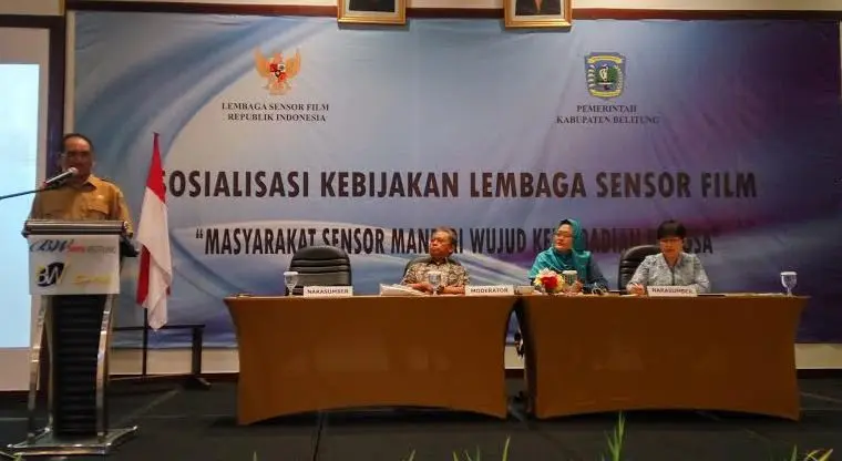 Sosialisasi Lembaga Sensor Film di Belitung (Liputan6.com/Meiristica Nurul)