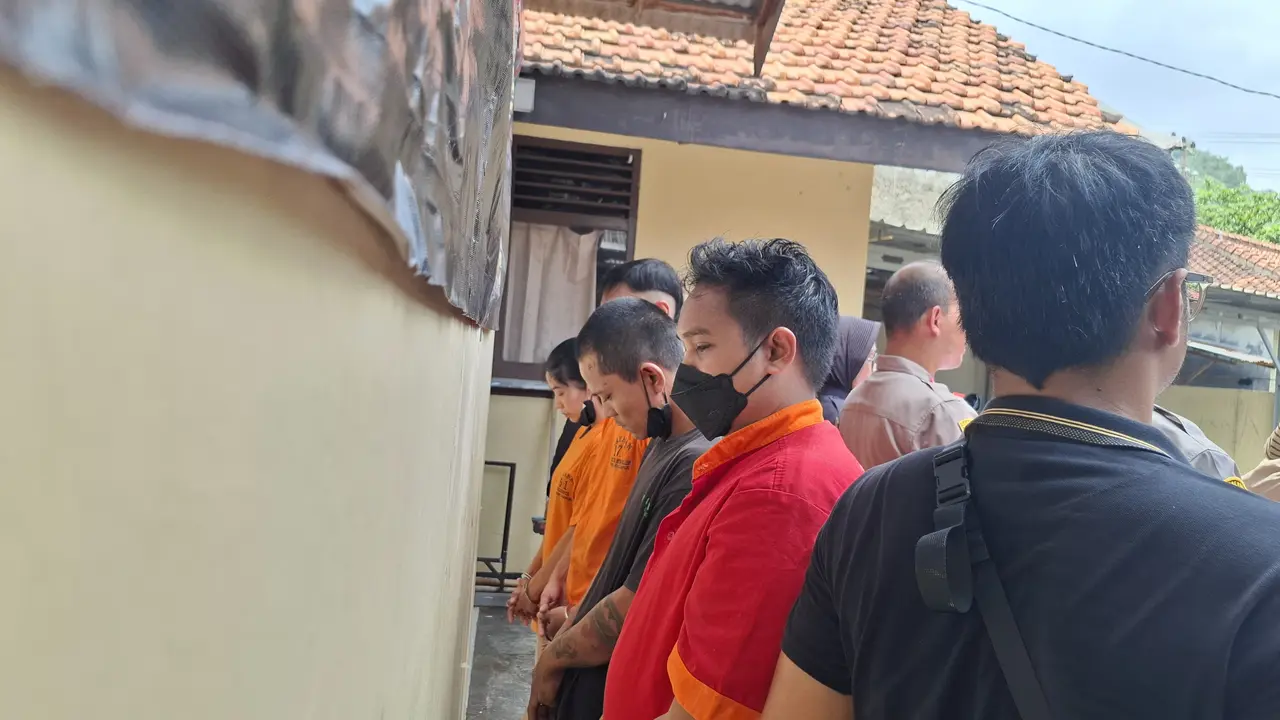 Tersangka RP(23) kini telah ditahan oleh Polsek Teluk Betung Selatan, Bandar Lampung. Foto : (Liputan6.com/Ardi).