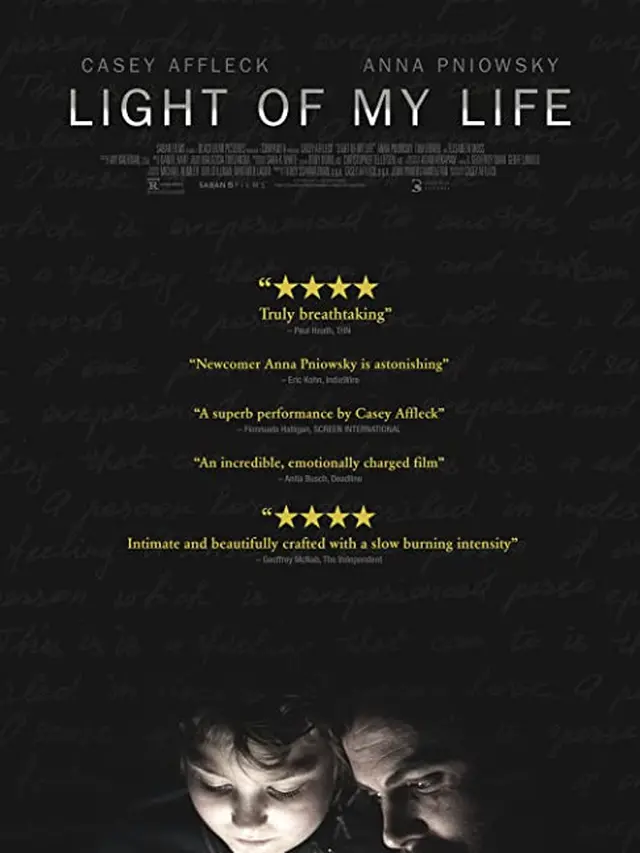 Poster film  Light of My Life. (Foto: Dok. Saban Films/ IMDb)