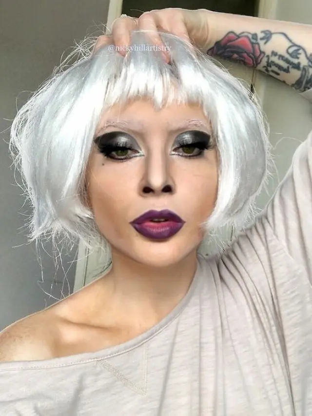 Wanita Ini Buat Ilusi Optik hingga Wajah Seleb dari Makeup, 7 Hasilnya Mengagumkan