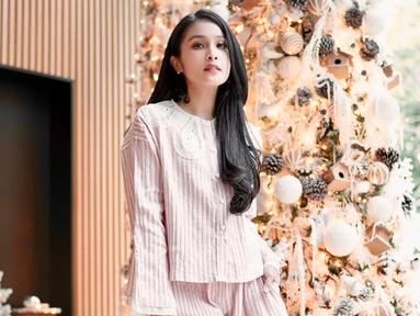 Pemain film Tarzan ke Kota ini juga tak ragu untuk menyewa jasa desain interior dalam menyusun dekorasi Natal di rumahnya. Dekorasi Natal di rumah Sandra Dewi pun tampak begitu elegan. Kali ini, ia mengusung tema rustic. (Liputan6.com/IG/@sandradewi88/)