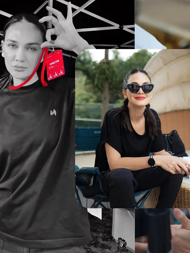 Kembali Jadi Sutradara, Ini 7 Potret Aksi Luna Maya saat di Balik Layar