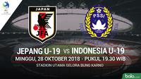 AFC U-19 Jepang U-19 Vs Indonesia U-19 (Bola.com/Adreanus Titus)