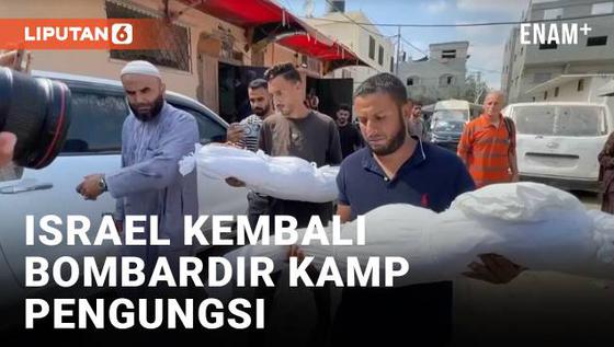 VIDEO: Serangan Israel di Kamp Pengungsi Gaza Tewaskan Dua Anak Perempuan
