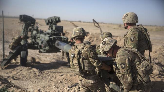 Tentara Amerika Serikat di Afghanistan pada Juni 2017 (File / AP PHOTO)